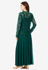 Beaded Lace Jacket Dress, , on-hover image number null