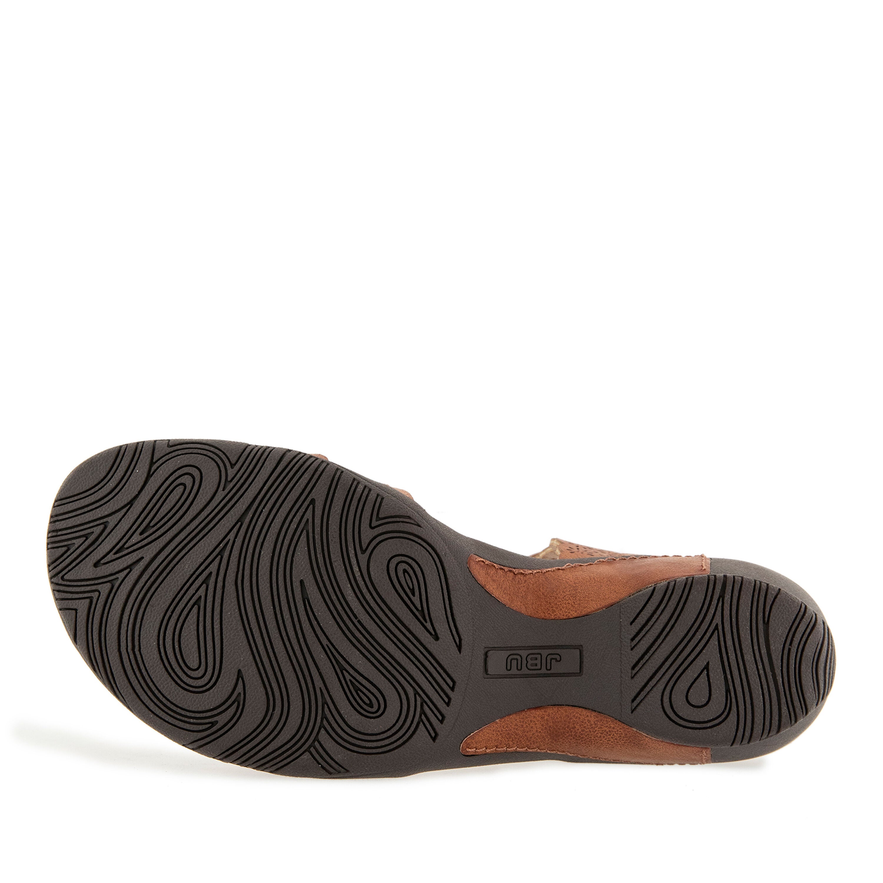 Gracie Hook and Loop Wedge Sandal, WHISKEY, alternate image number 5