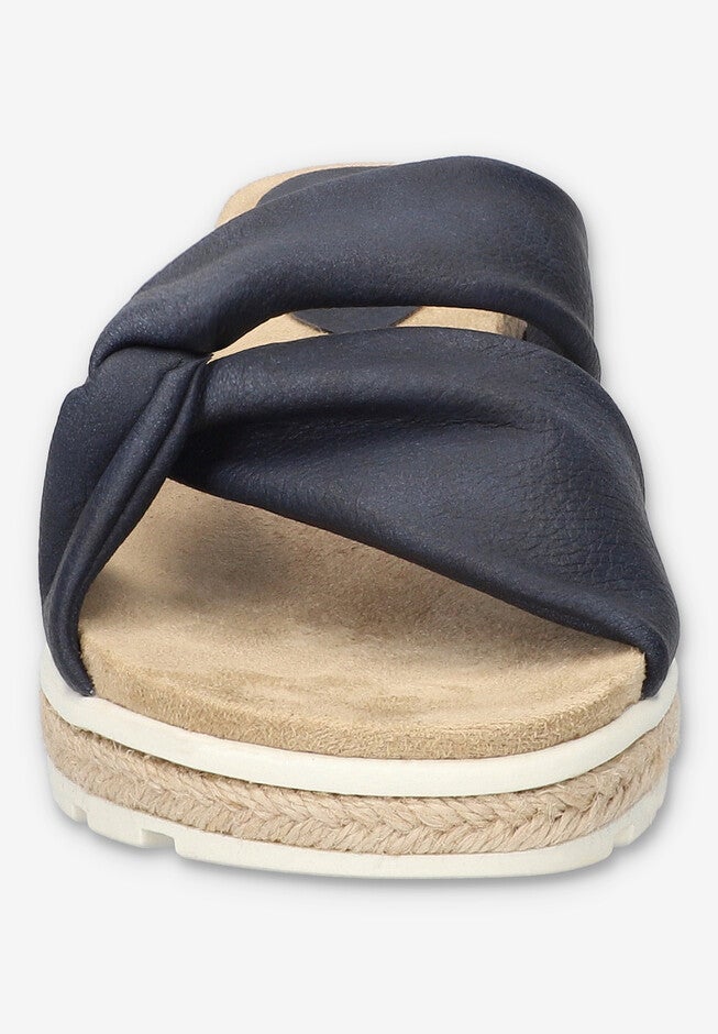 Ja Wedge Sandal, NAVY, on-hover image number 1