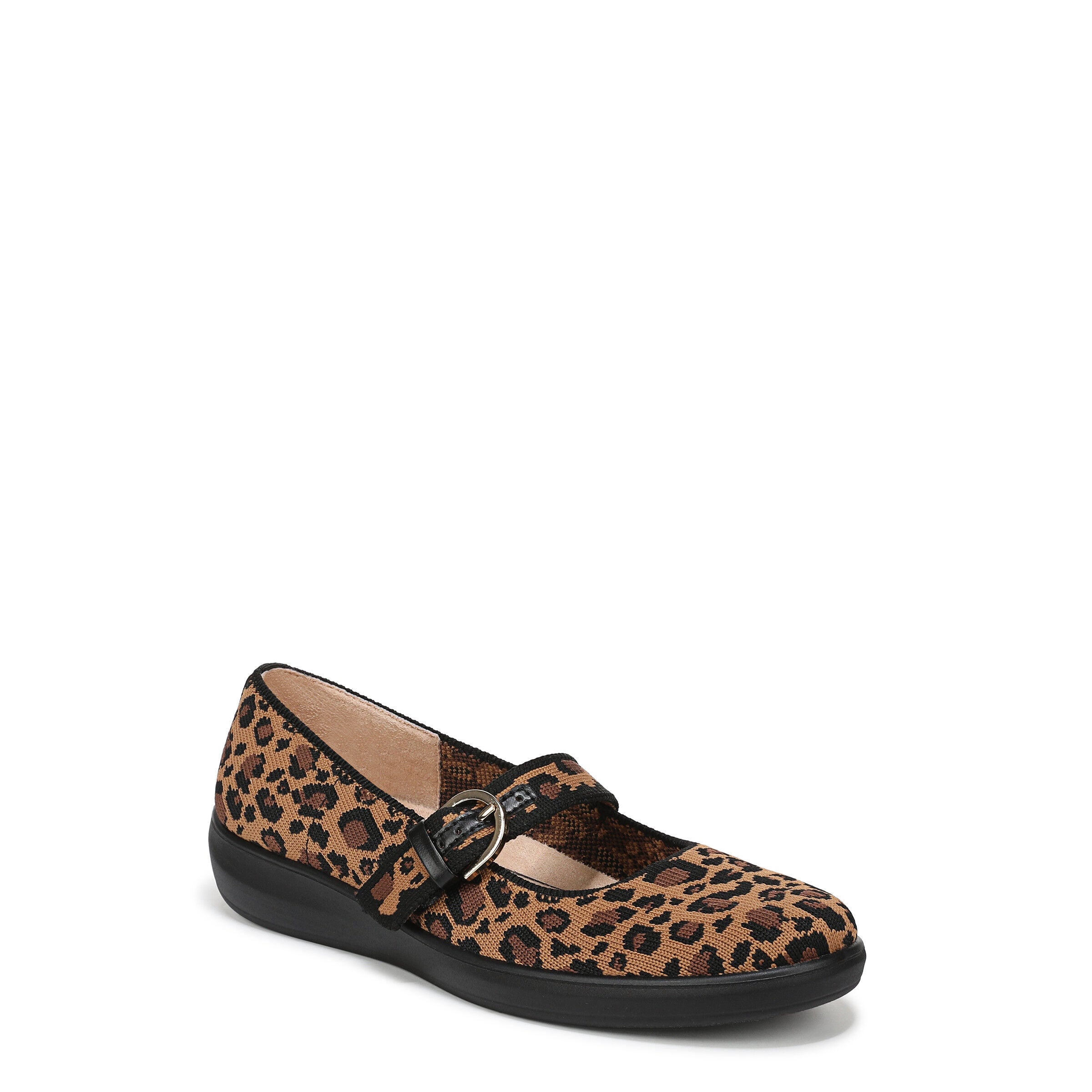 Nuevo Mary Jane Flat, BLACK LEOPARD, hi-res image number 0
