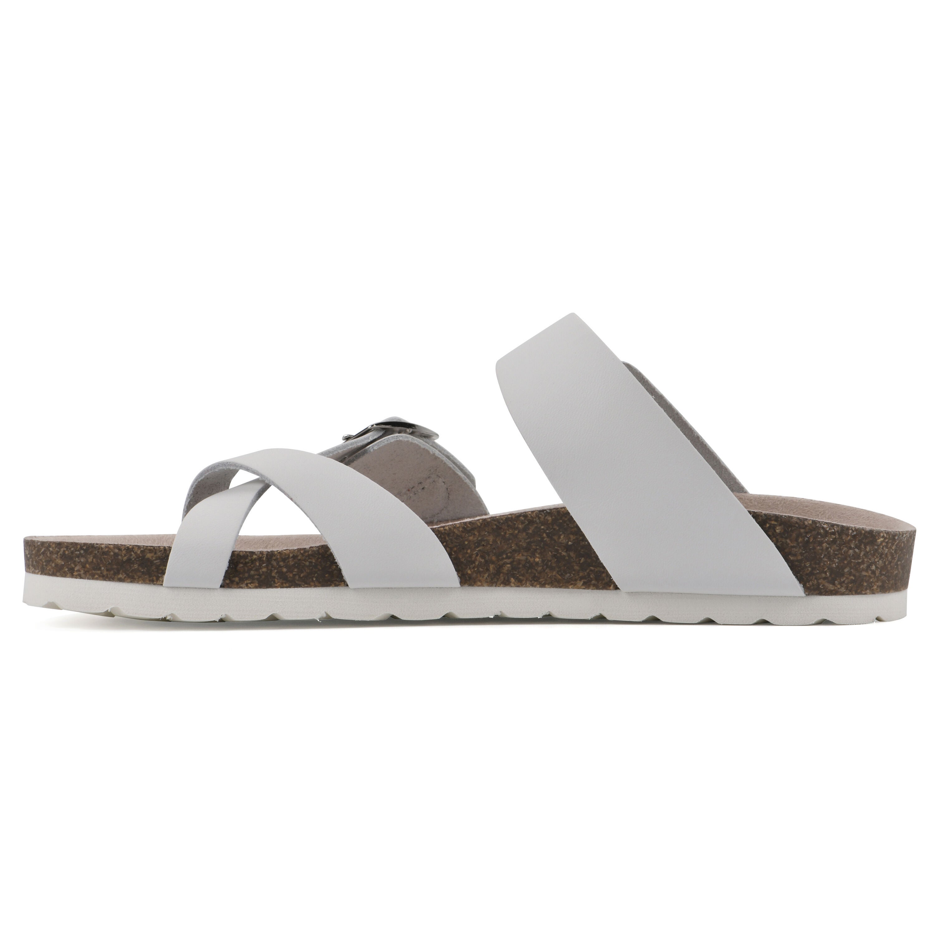 Gracie Footbed Sandal, WHITE WHITE SOLE, alternate image number 3