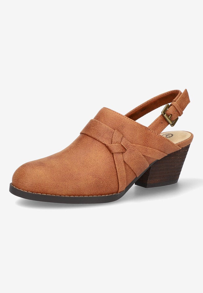 Kimberly Slingback Mule, CARAMEL, hi-res image number null