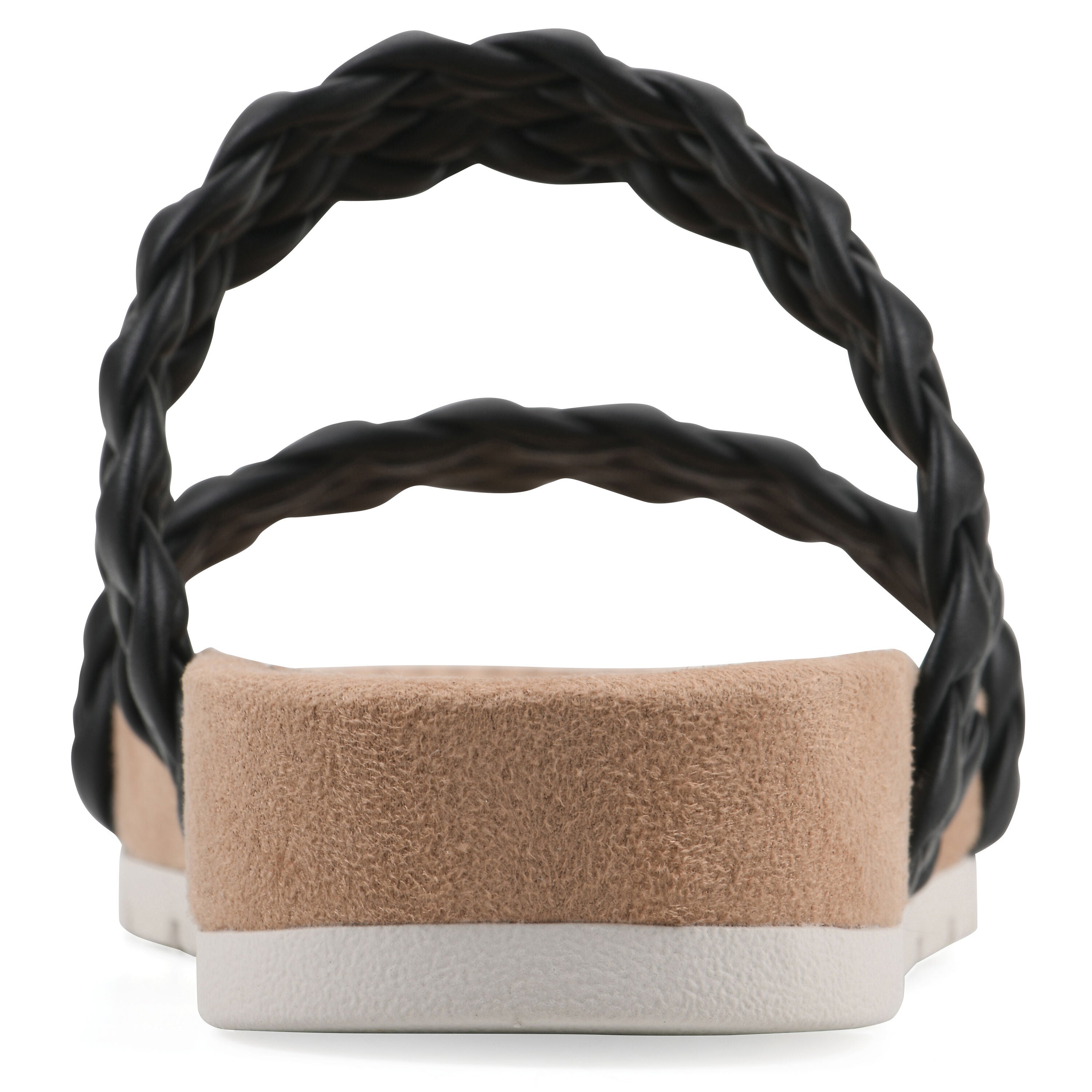 Truly Slide Sandal, BLACK SMOOTH, on-hover image number 1