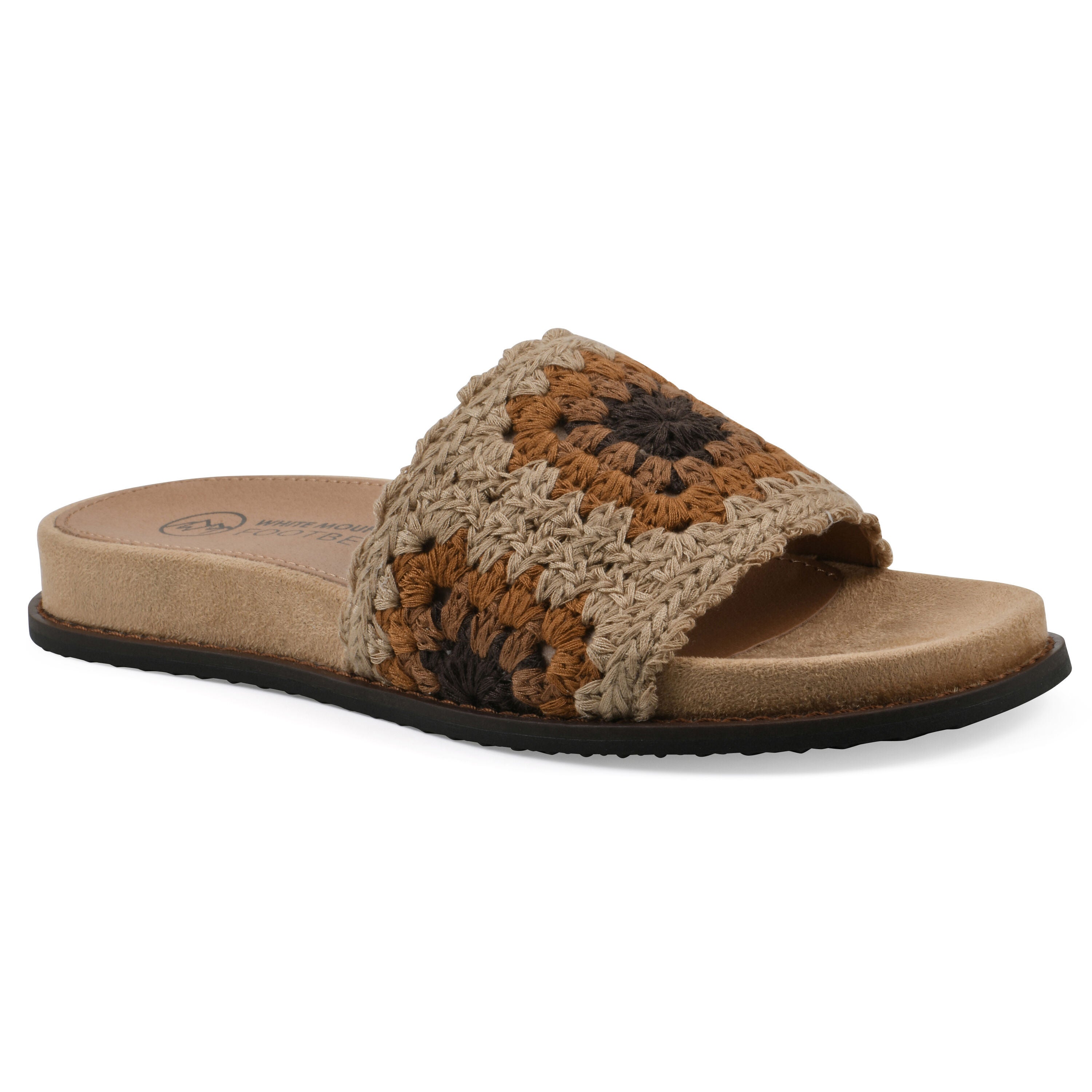 Maxim Slide Sandal, TAN MULTI FABRIC, hi-res image number 0