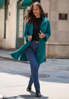 Plus Size Fuzzy Jacket