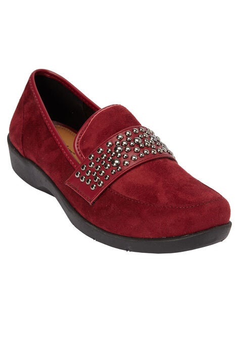 The Cassidy Flat By Comfortview Plus Size Shoes Roaman S
