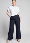 Curvie Fit Wide-Leg Jeans, DARK WASH, hi-res image number null