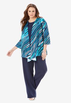 Three Piece Pant Suit