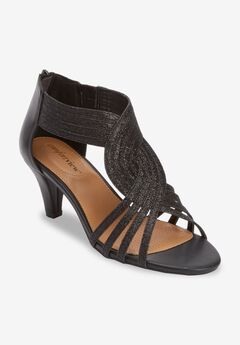 Black Leather Pumps For Women