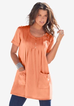 Two Pocket Soft Knit Tunic