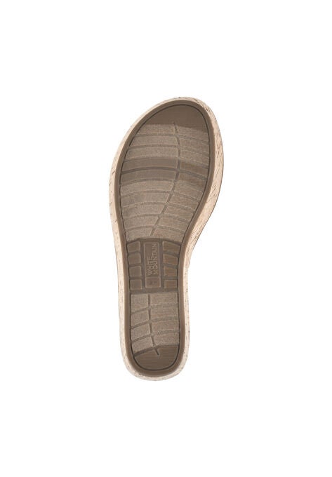 White Mountain Simple Wedge Sandal, , alternate image number null