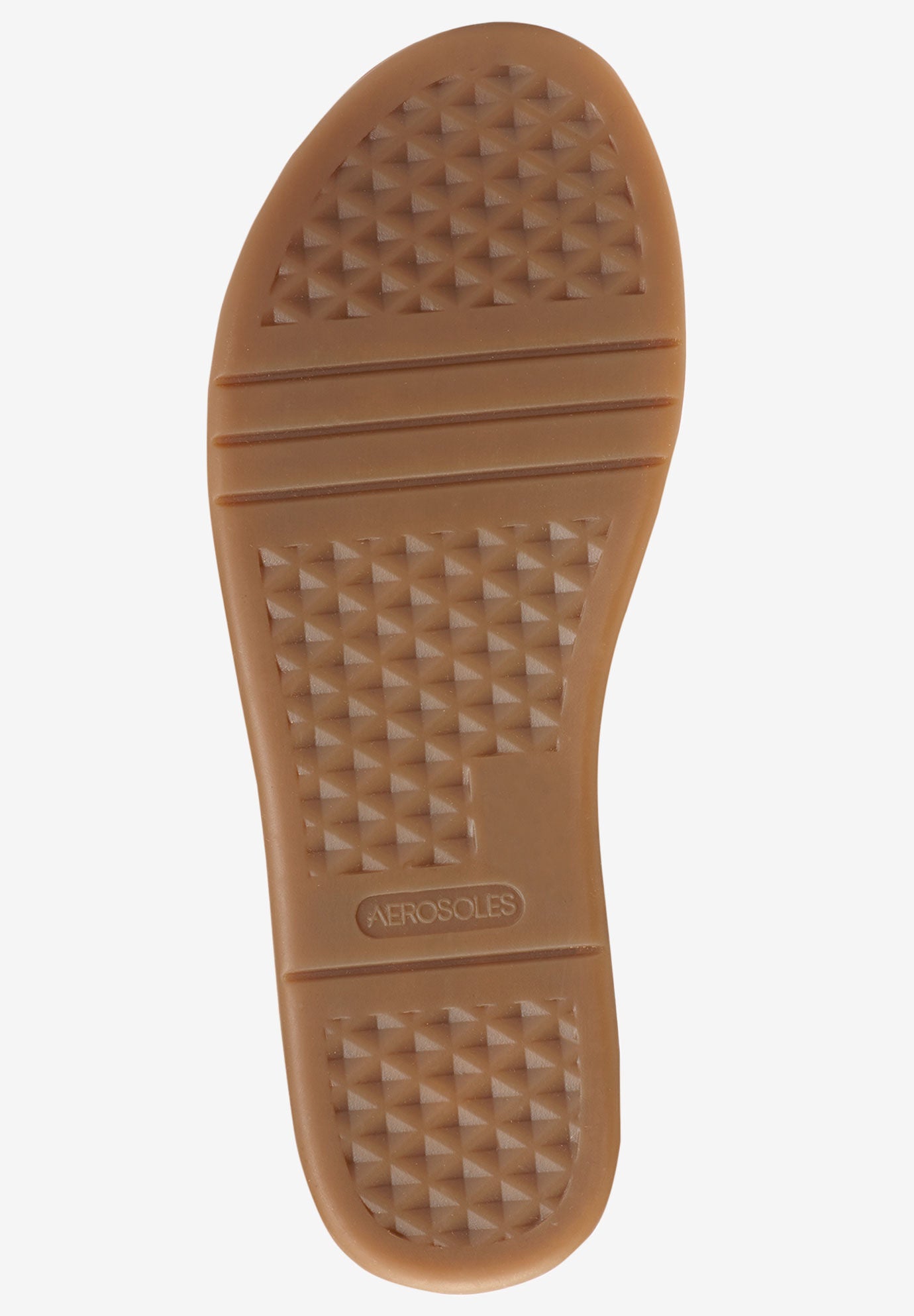 Fashionable Hourglass Flat by Aerosoles Light Tan Leather Roaman s