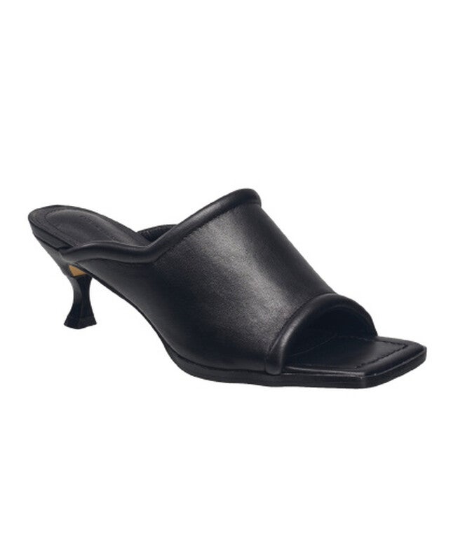 Candice Open Toe Heeled Mule, BLACK, hi-res image number null