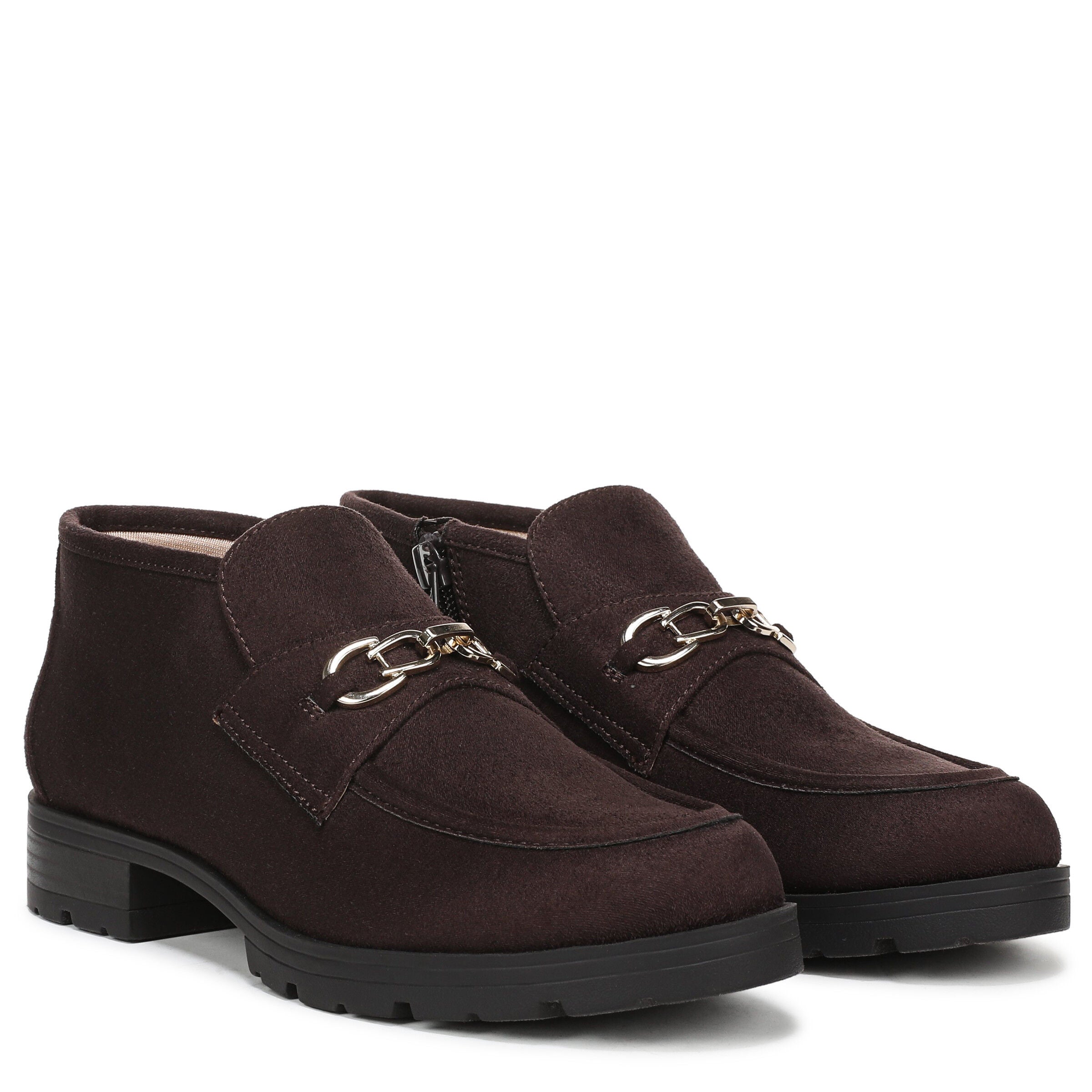 Leila Loafer Bootie, DARK CHOCOLATE, alternate image number 2