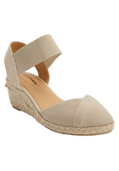 Wide Width Braided Sandals