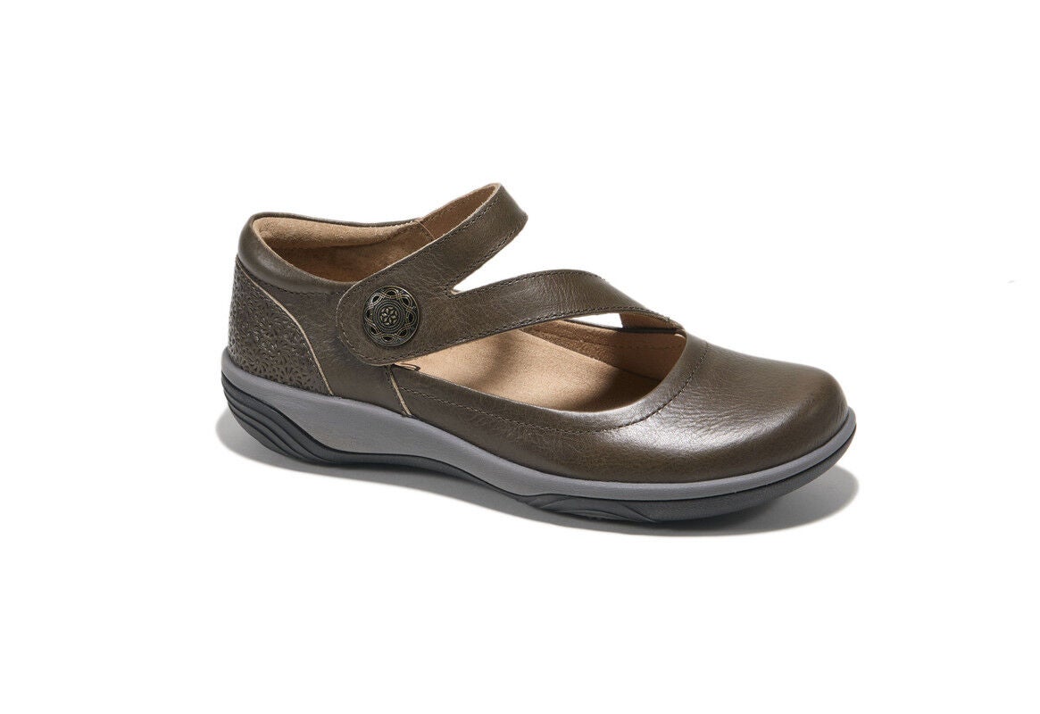 Ava Slip-On Flat, GREY, alternate image number 2