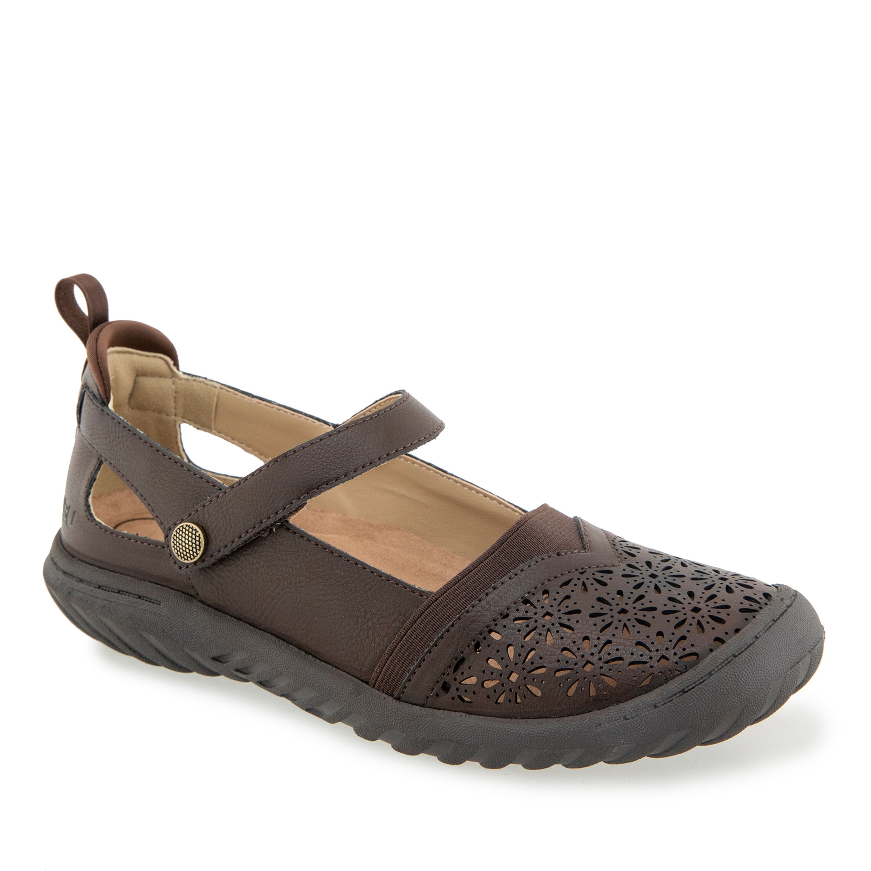 Rya Casual Mary Jane Flat, CHOCOLATE, hi-res image number 0