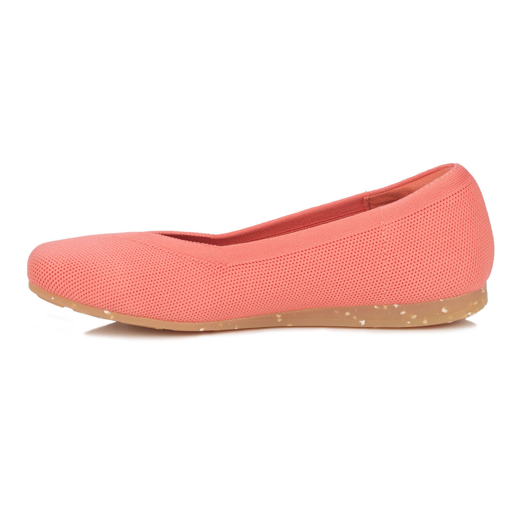 Niki Stretch Knit Flat, CORAL, alternate image number 4