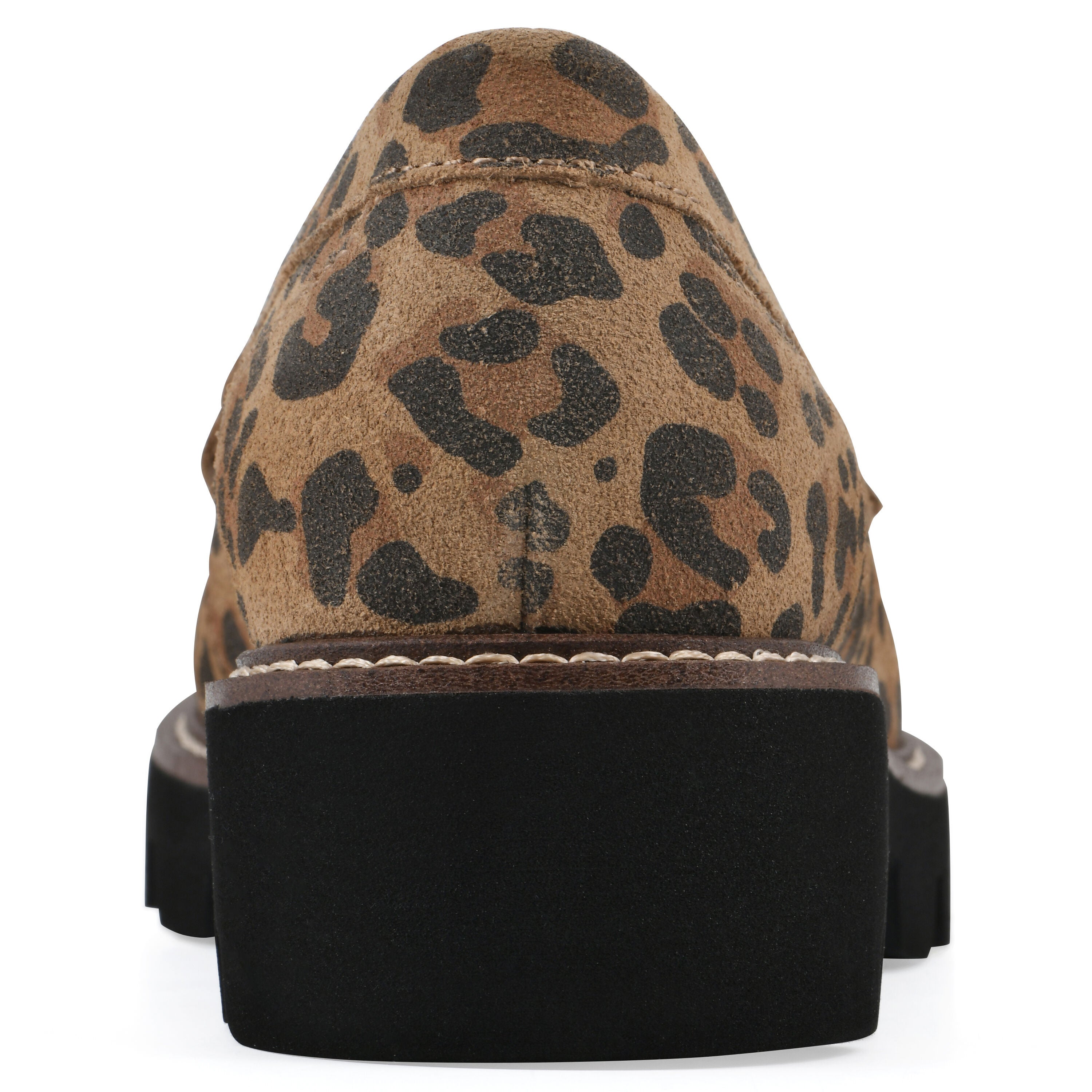 Gunner Lug Sole Loafer, BROWN LEOPARD SUEDE, on-hover image number 1