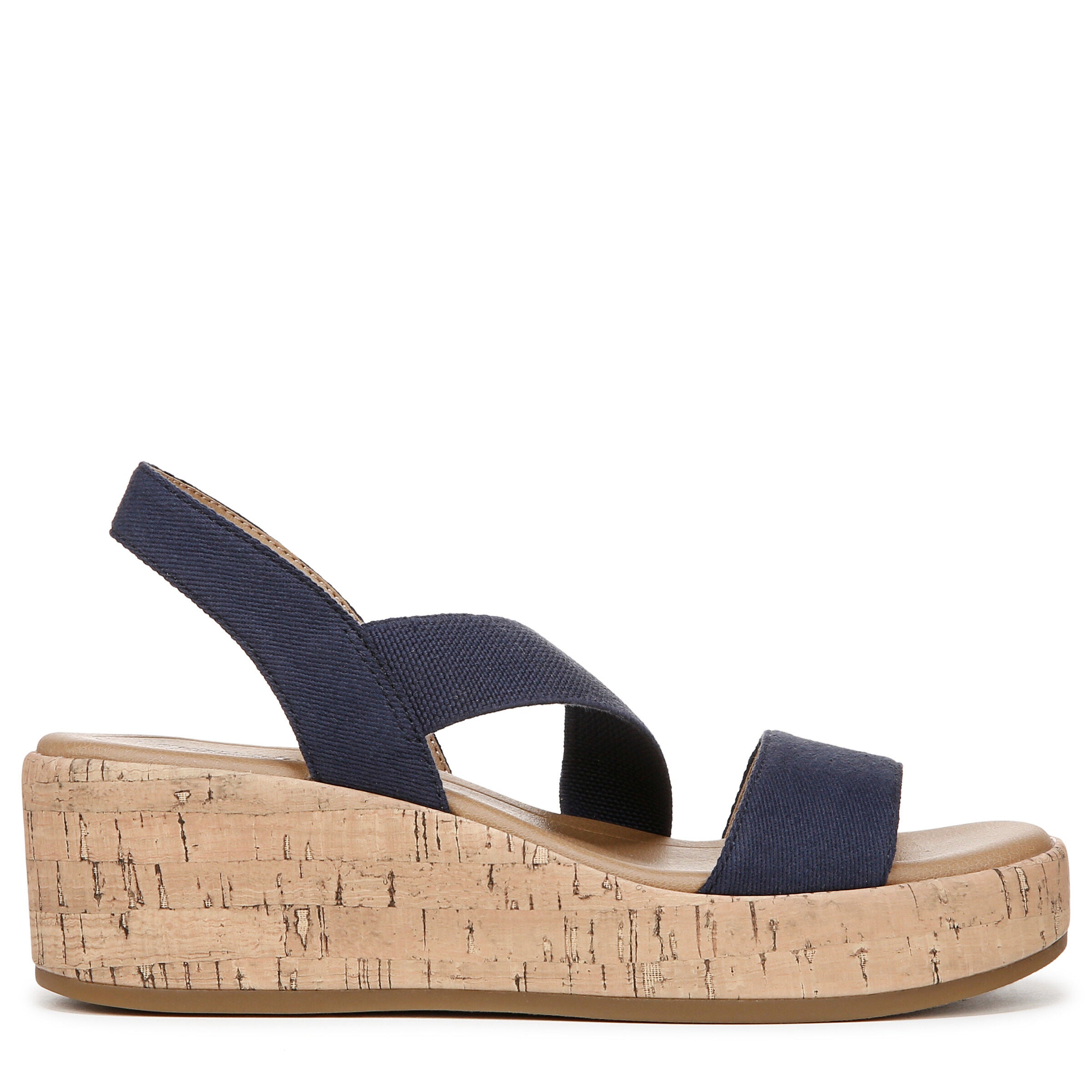 Odette Sandal, LUX NAVY, alternate image number 3