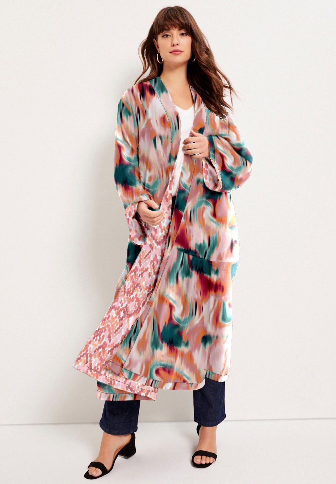 Reversible Printed Duster