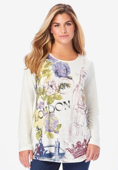 Travel Graphic Long Sleeve Tee