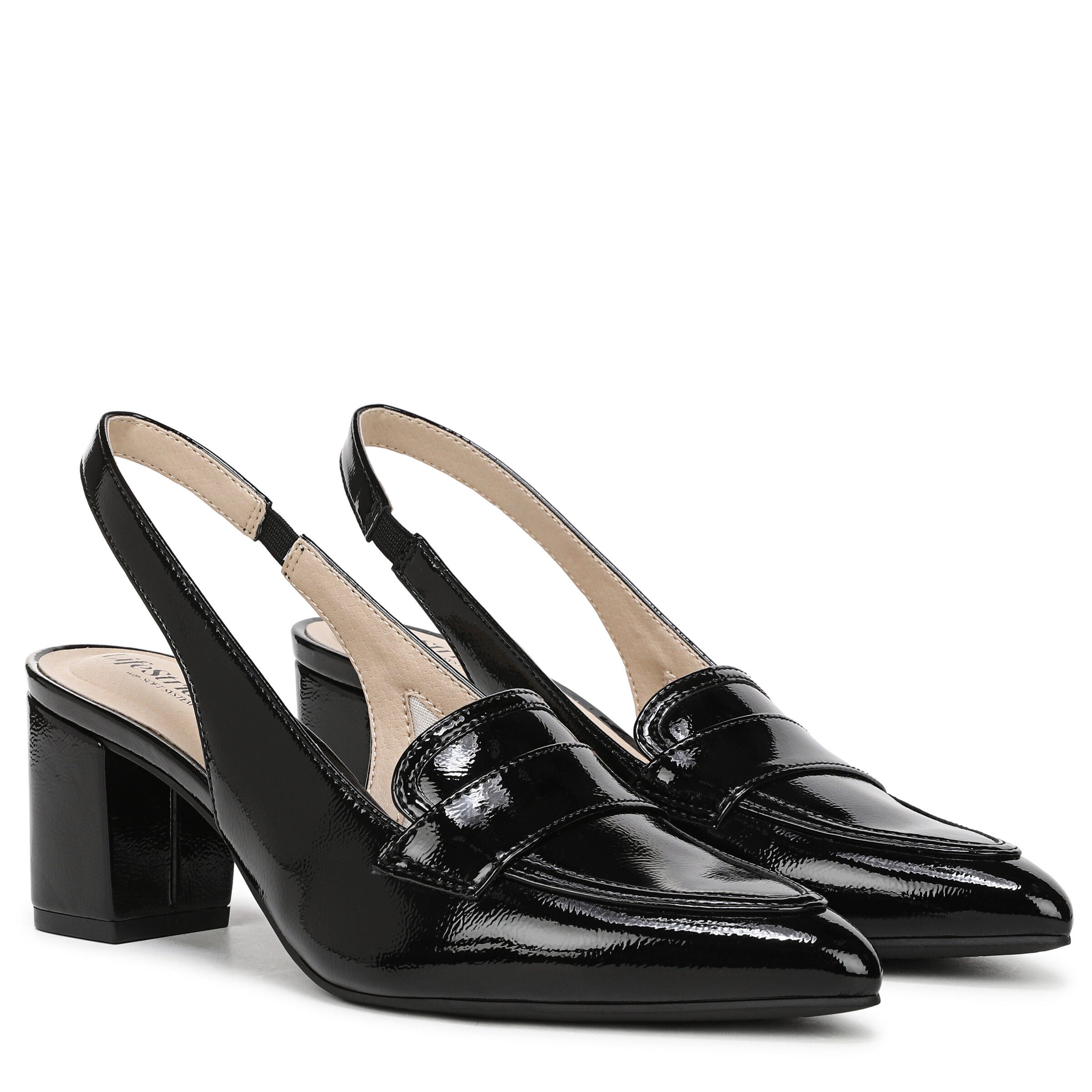 Angel Slingback Pump, BLACK, alternate image number 2