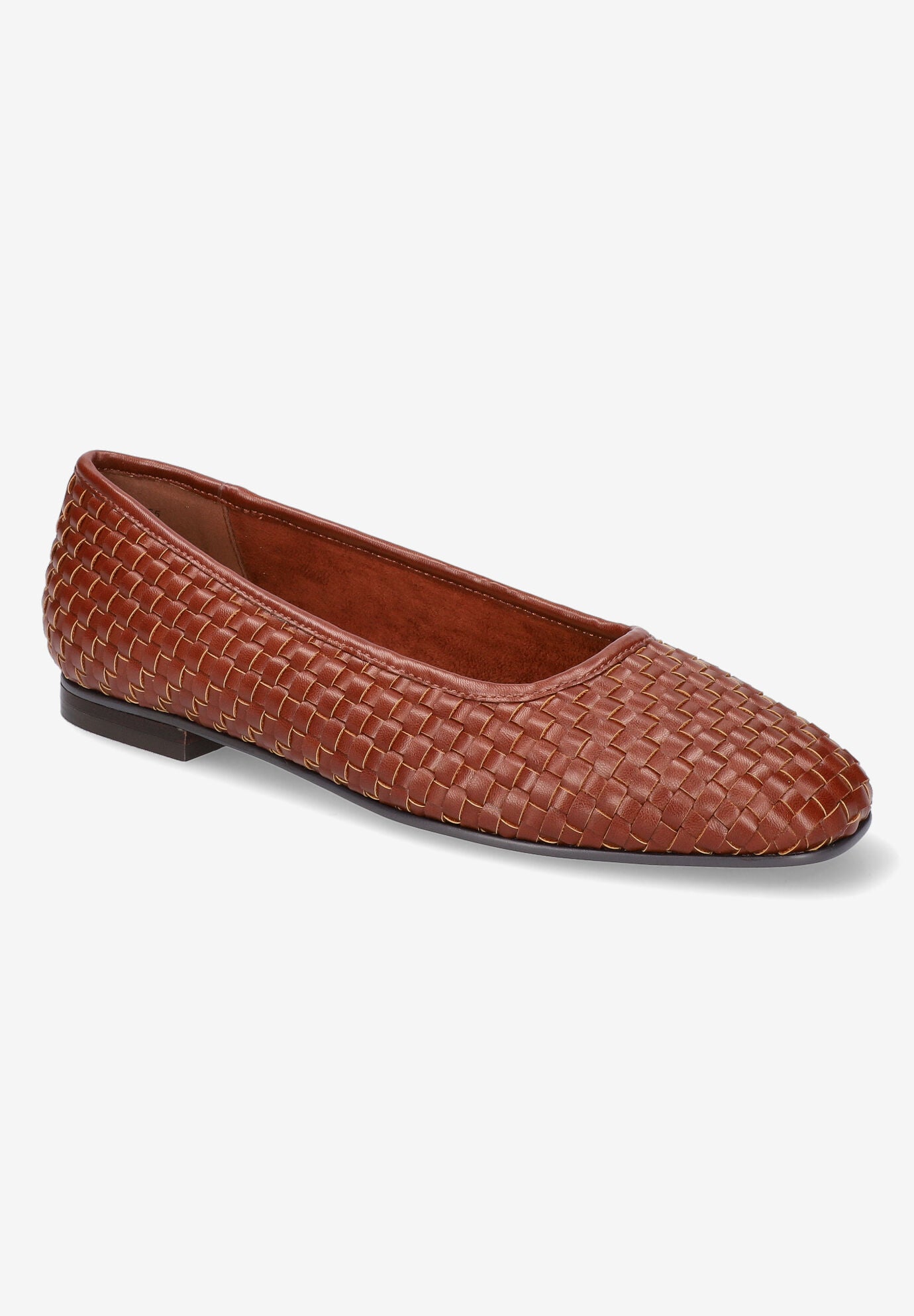 Kimiko Flats, DARK TAN WOVEN, hi-res image number 0