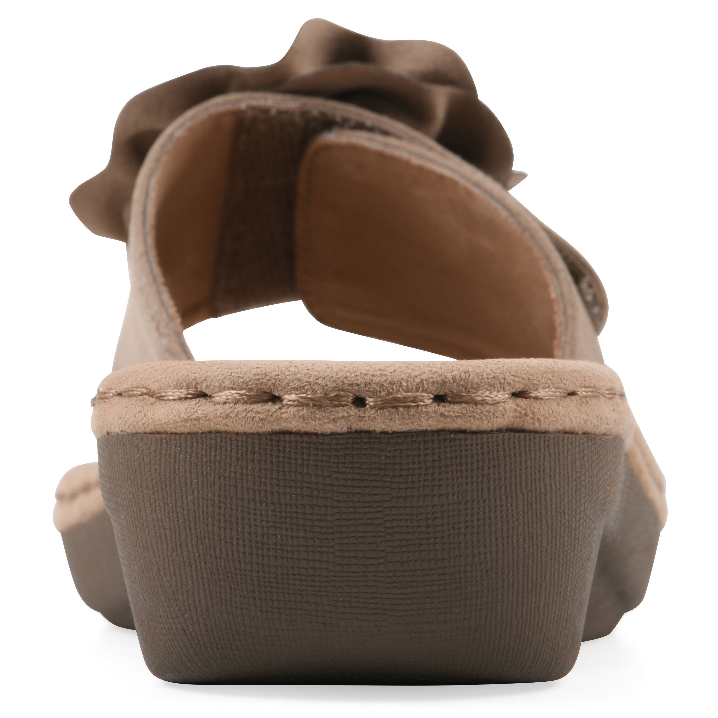 Casmyn Floral Mini Wedge Sandal, MOCHA FABRIC, on-hover image number 1