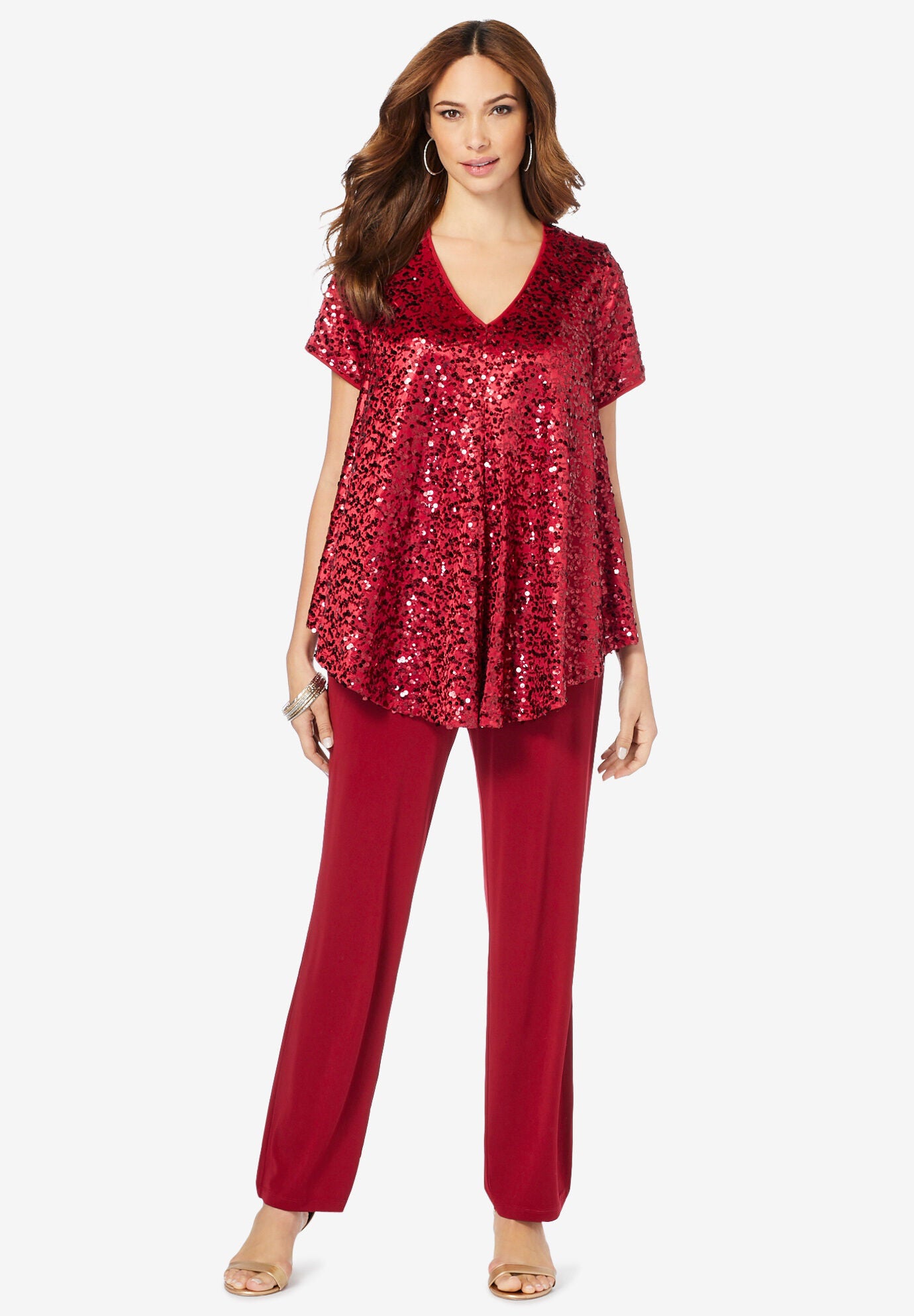 roamans dressy pant suits