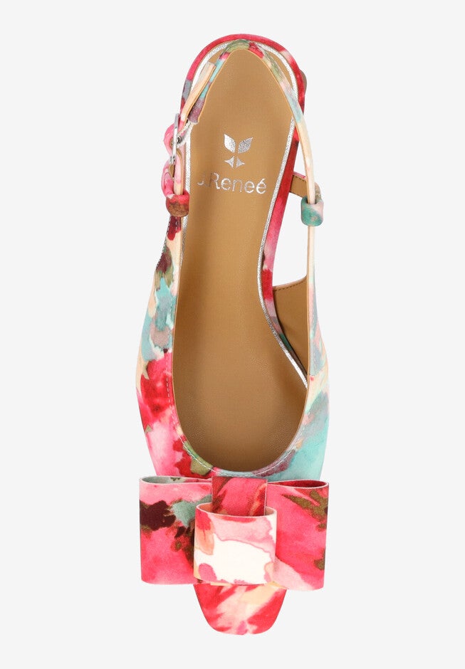 Greer Slingback Pump, PINK, alternate image number 2