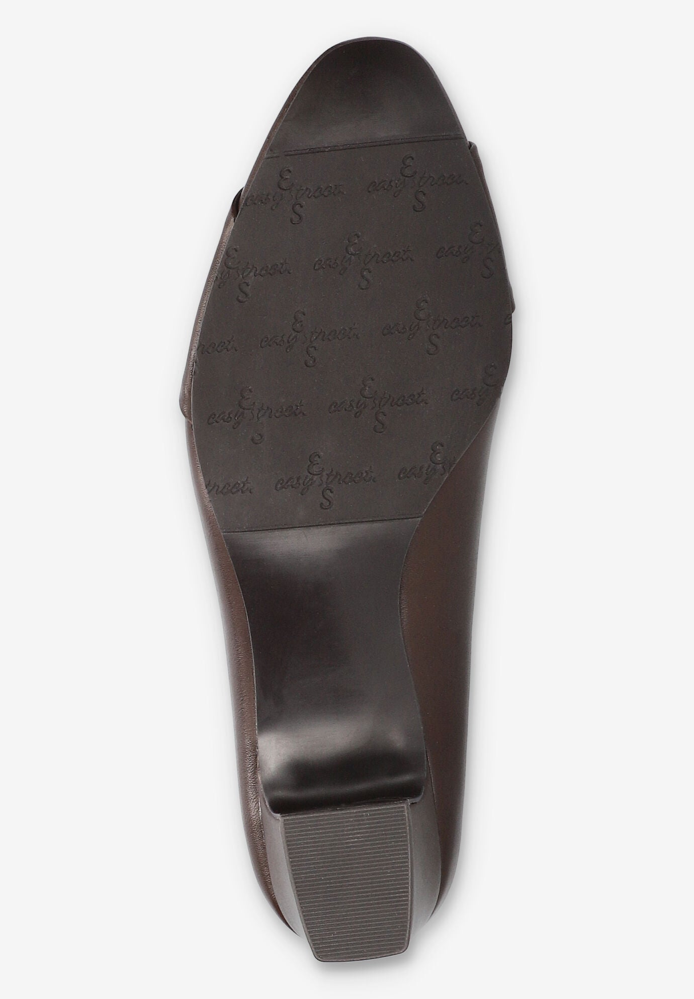 Lyanna Block Heel Pump, BROWN, alternate image number 5