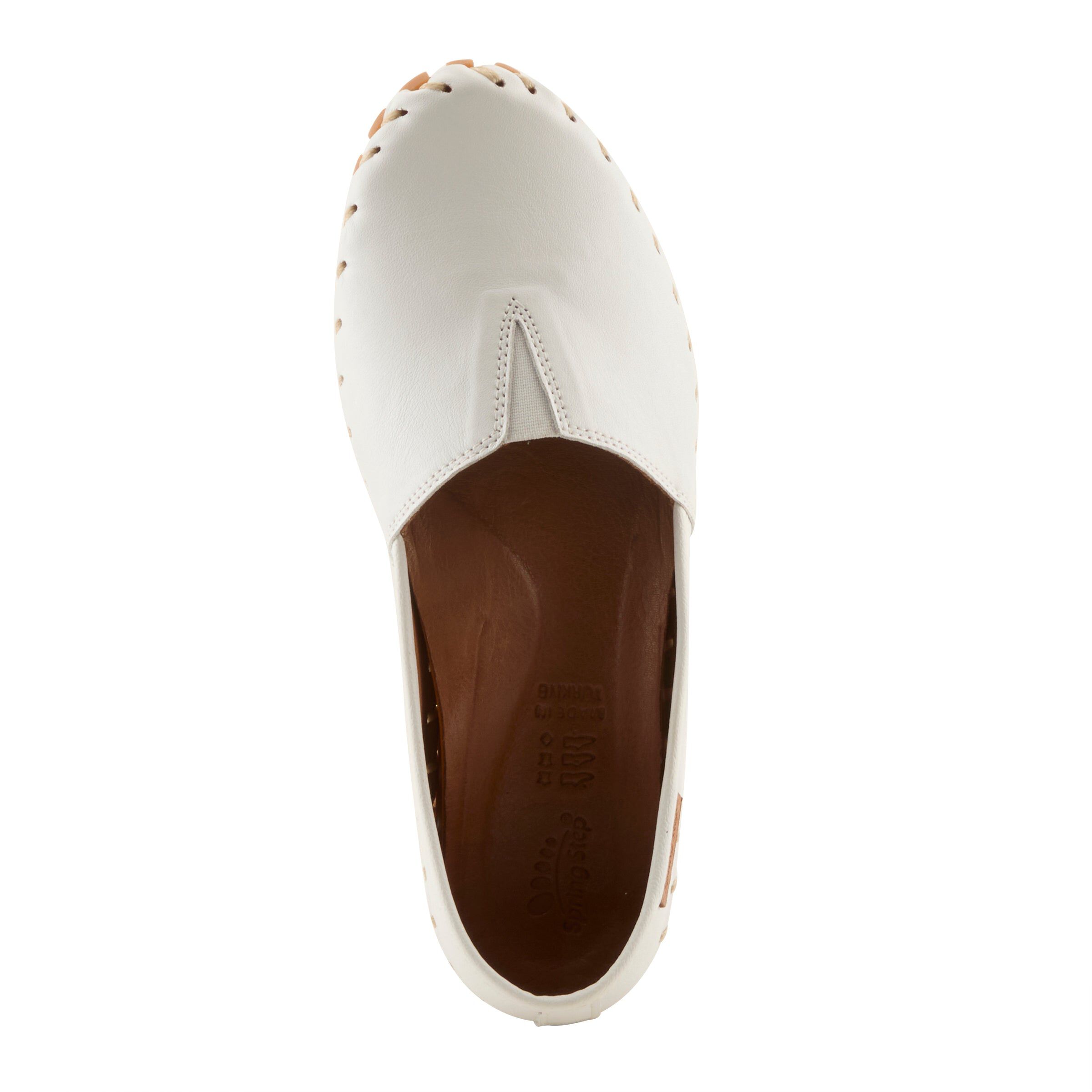 Kathaleta Flat Shoes, WHITE, alternate image number 3