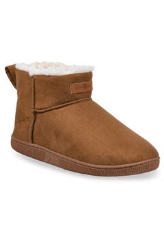 Polysuede Low Cut Ankle Slipper