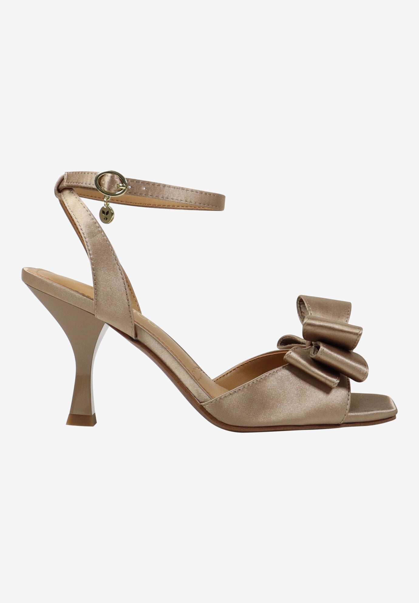 Nishia Ankle Strap Sandal, BEIGE, alternate image number 4