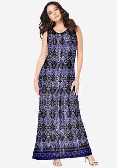 Ultrasmooth® Fabric Sleeveless Maxi Dress
