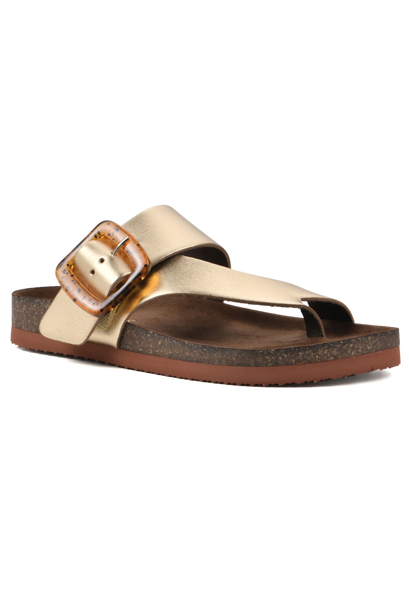 Harley Sandal , ANTIQUE GOLD LEATHER, hi-res image number 0