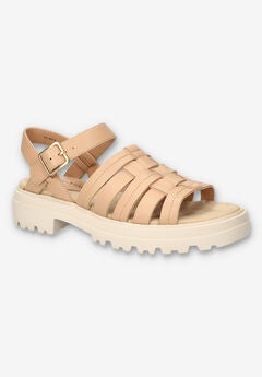 Loni Lug Sole Fisherman Sandal