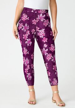 Plus Size Essential Stretch Capri Legging