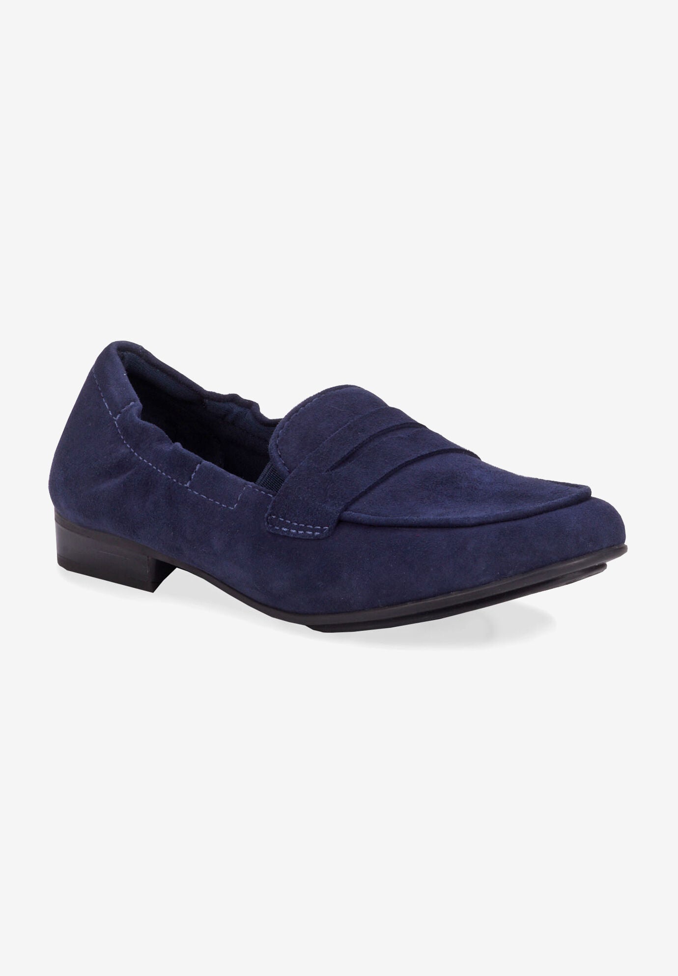 Trish Flat, NAVY KID SUEDE, hi-res image number 0