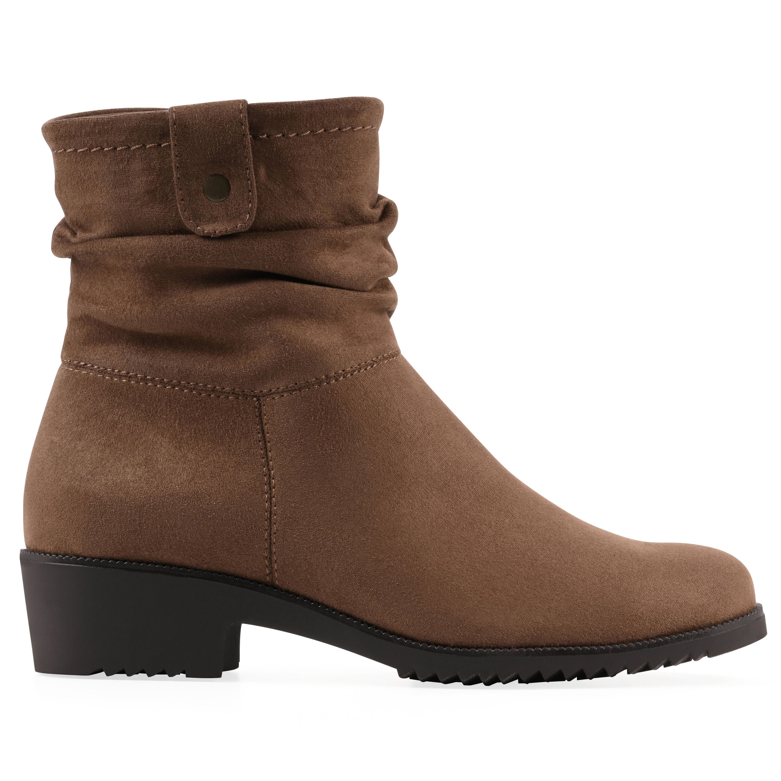 Dunia Bootie, CHESTNUT FABRIC, alternate image number 2