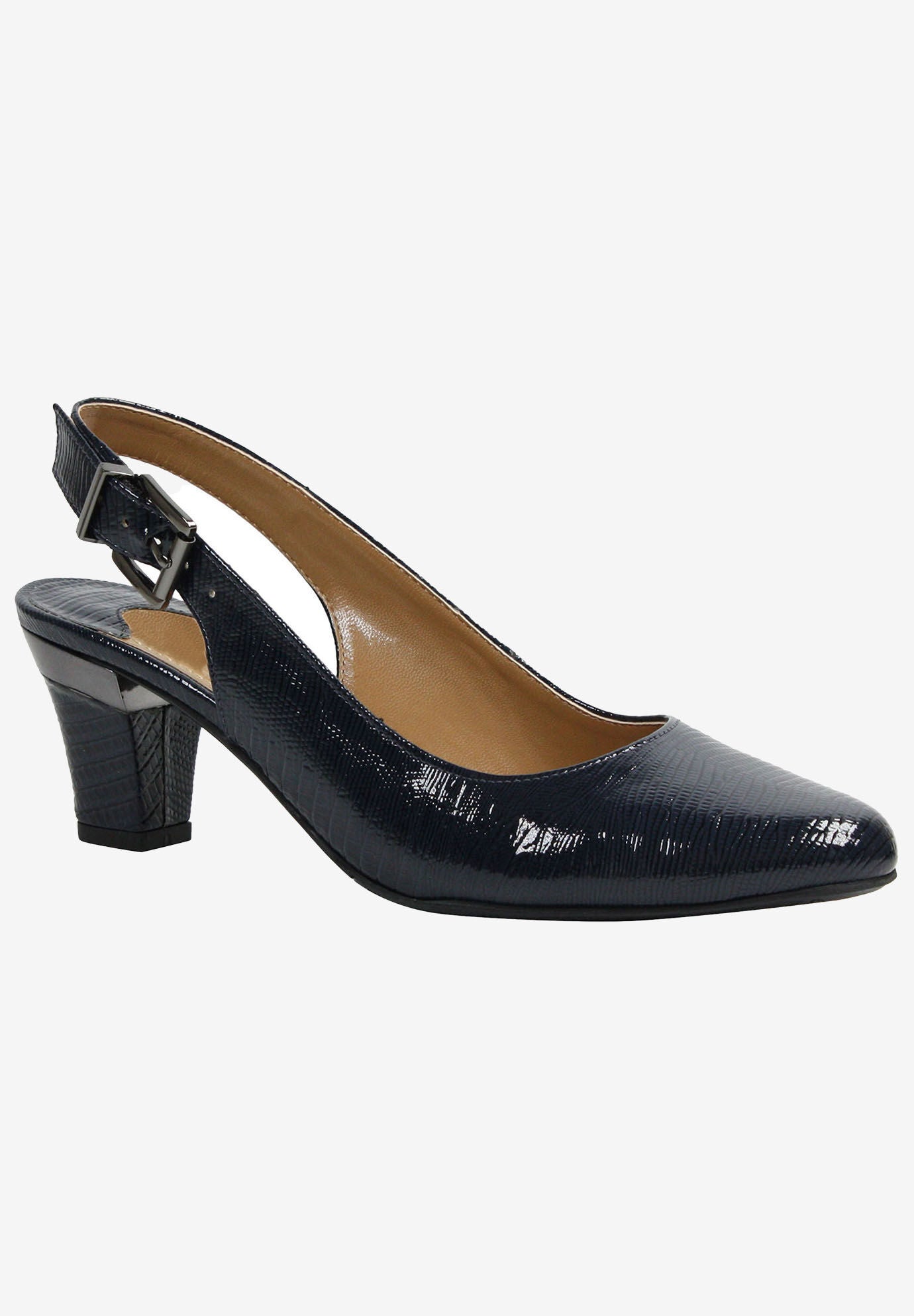 Malree Pumps by J. Renee&reg;, NAVY, hi-res image number 0