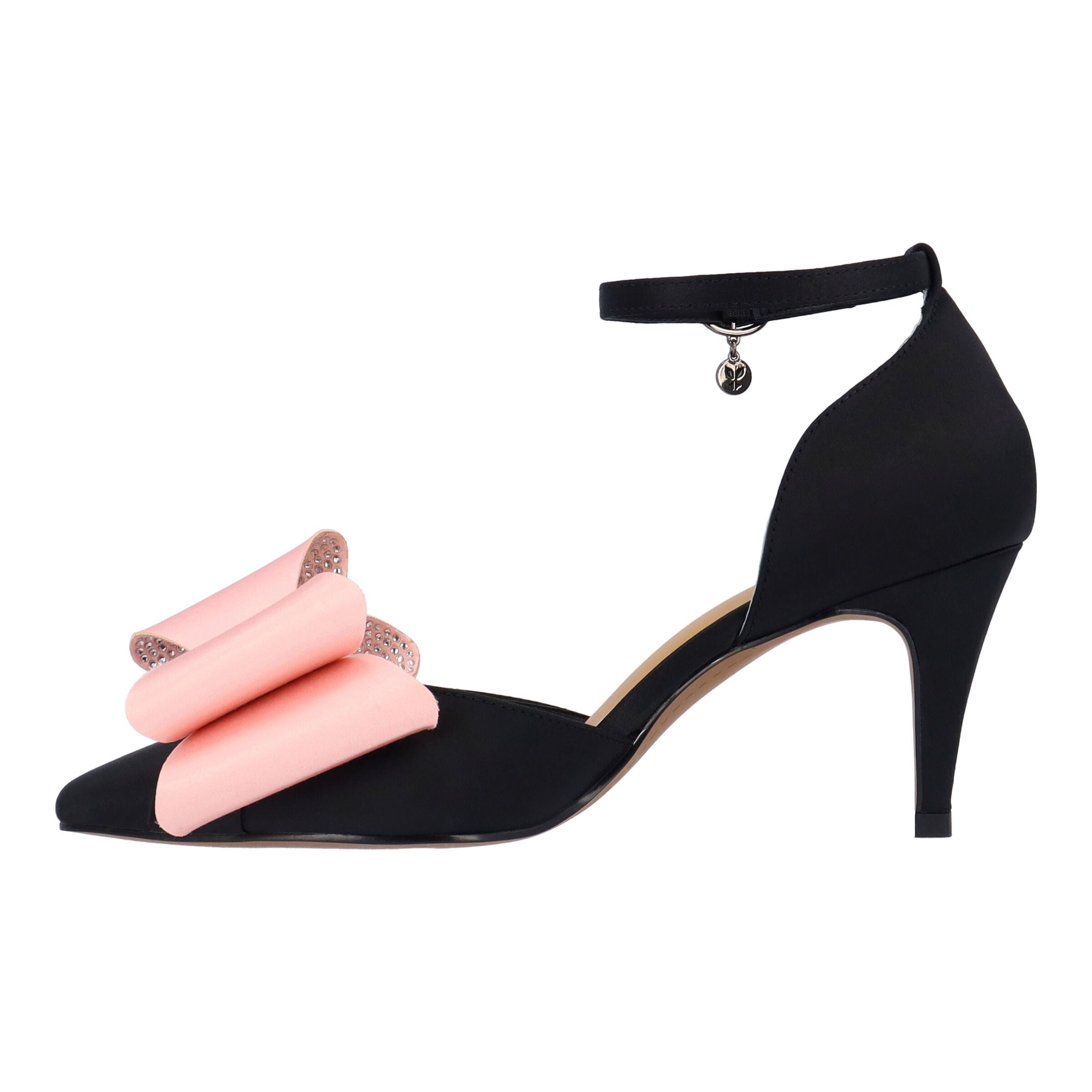 Pammie Ankle Strap Pump, BLACK PINK, alternate image number 4