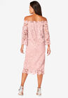 Off-The-Shoulder Lace Dress, , on-hover image number null