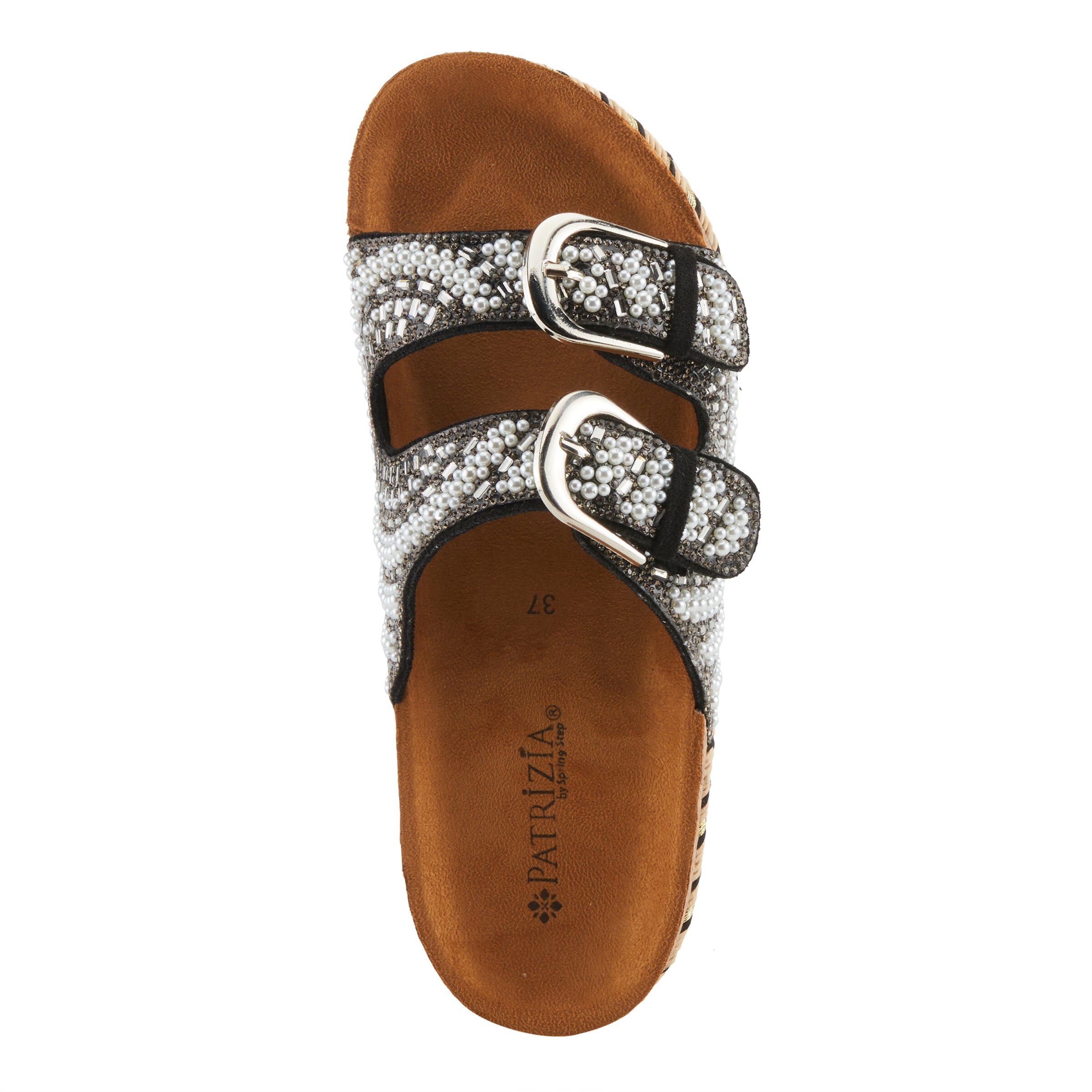 Pearline Slides Sandal, BLACK MULTI, alternate image number 3