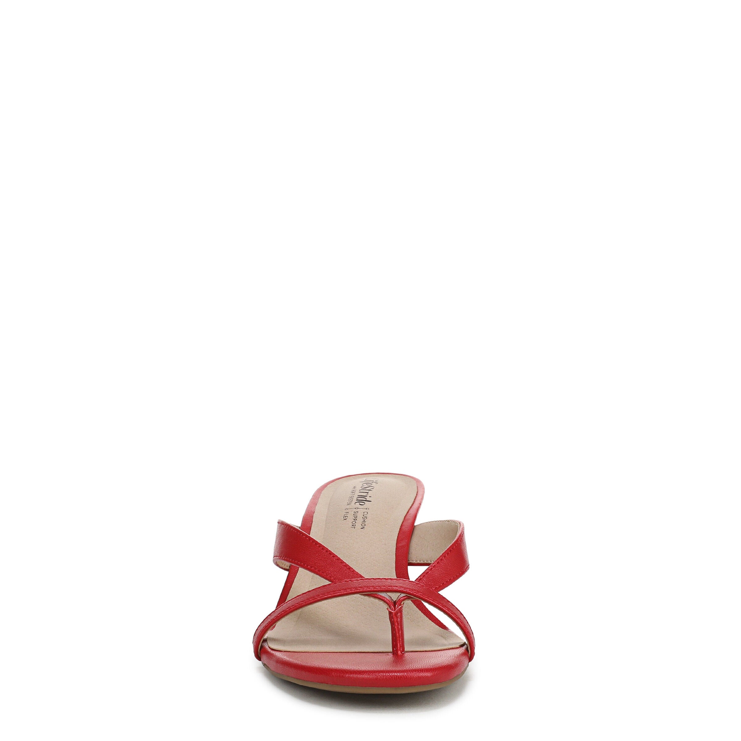 Navine Thong Sandal, FIRE RED, alternate image number 4