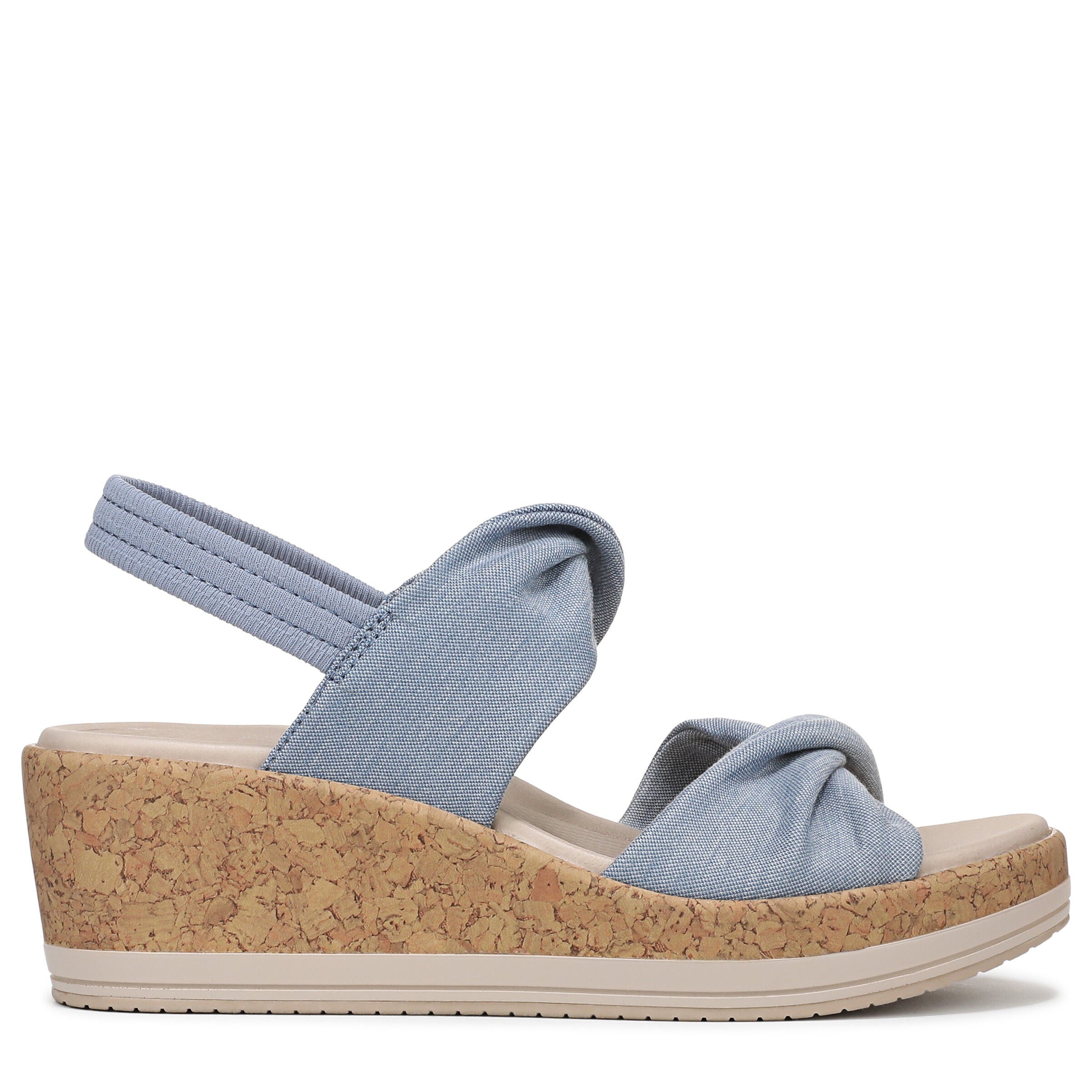 Riley Slingback Wedge Sandal, STONEWASH BLUE, alternate image number 3
