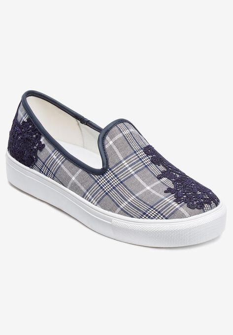 The Kaede Sneaker By Comfortview Plus Size Sneakers Roaman S