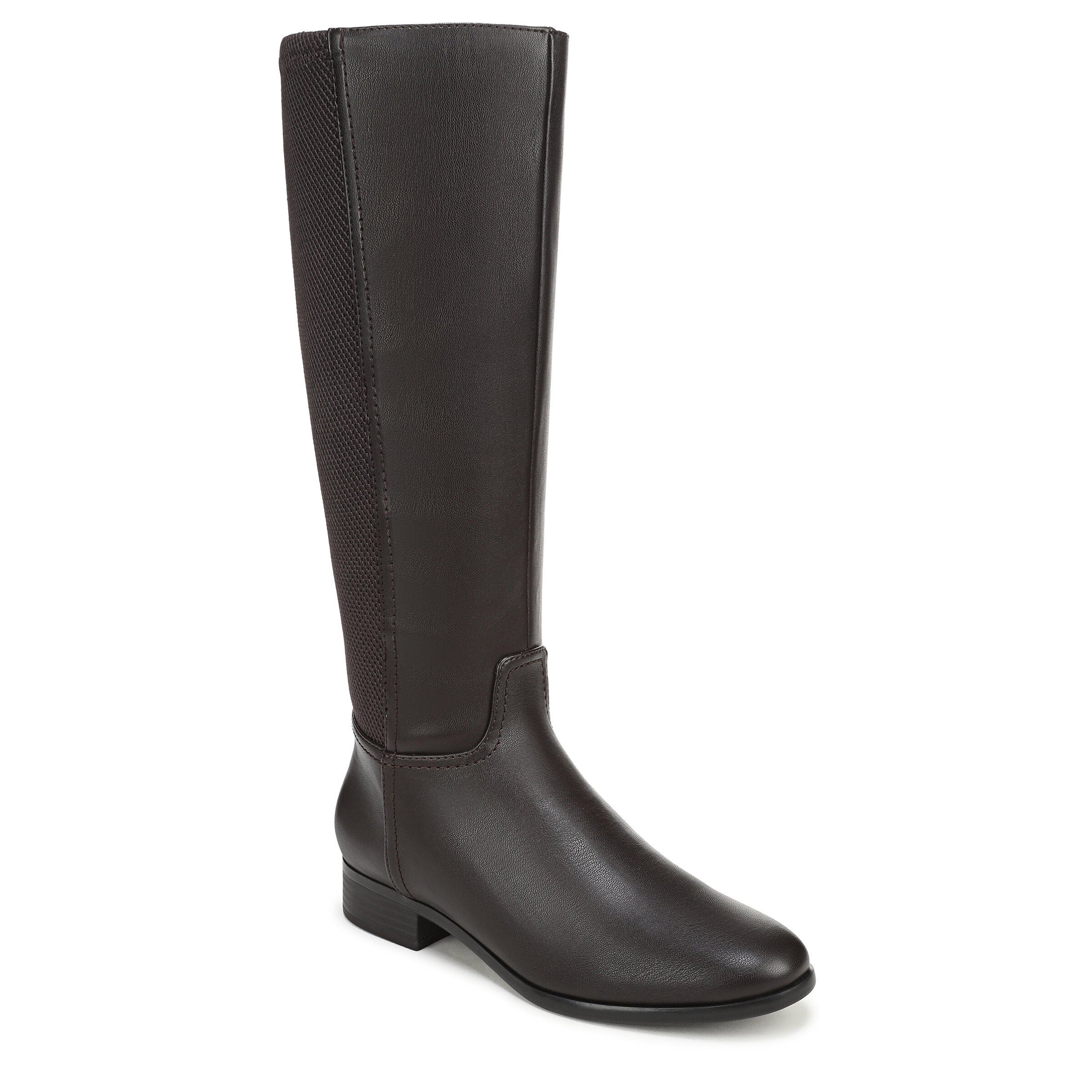 Sarah Knee High Boot, DARK CHOCOLATE, hi-res image number 0