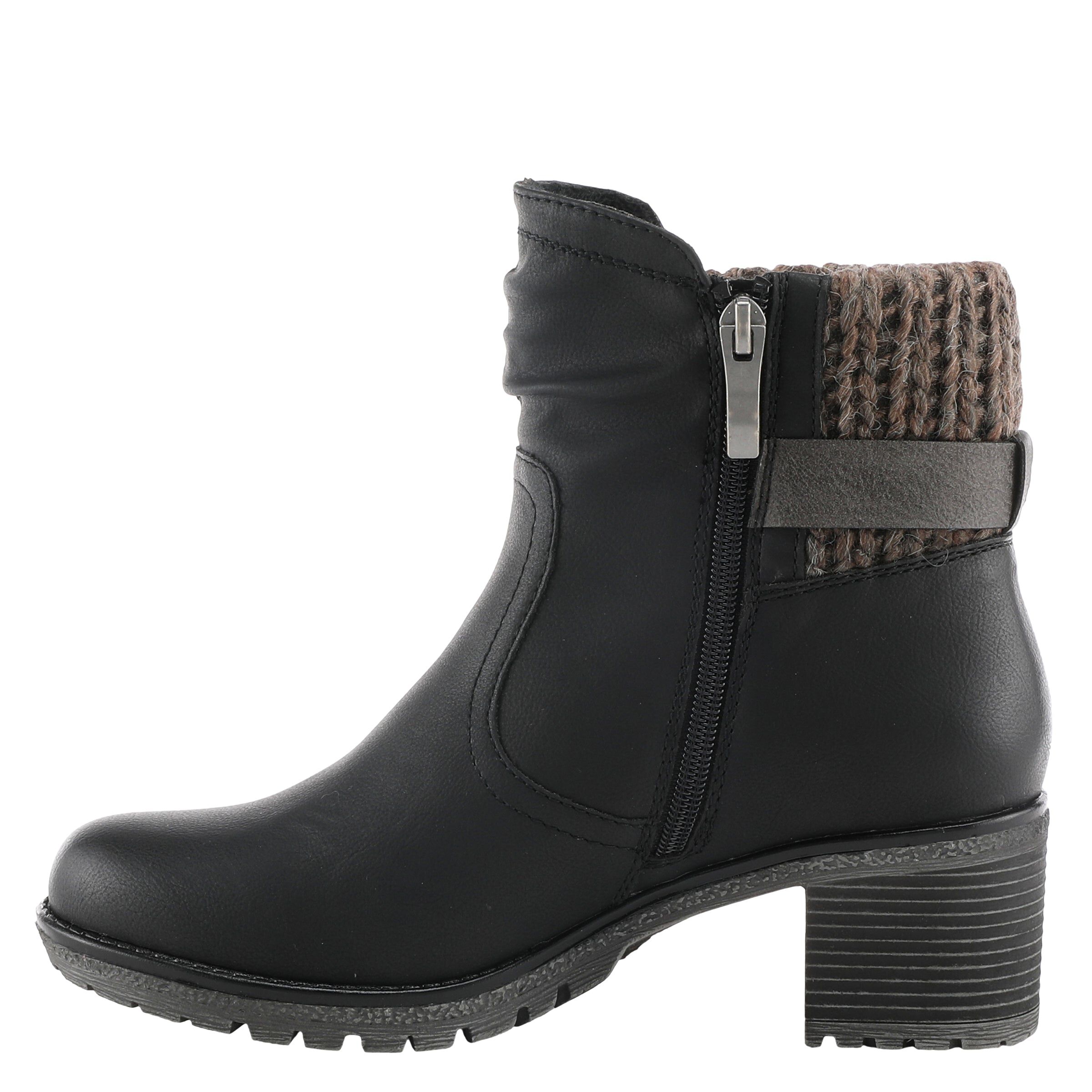 Rene Booties, BLACK, alternate image number 2